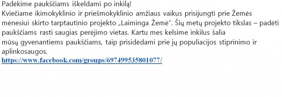 padekime-pauksciams